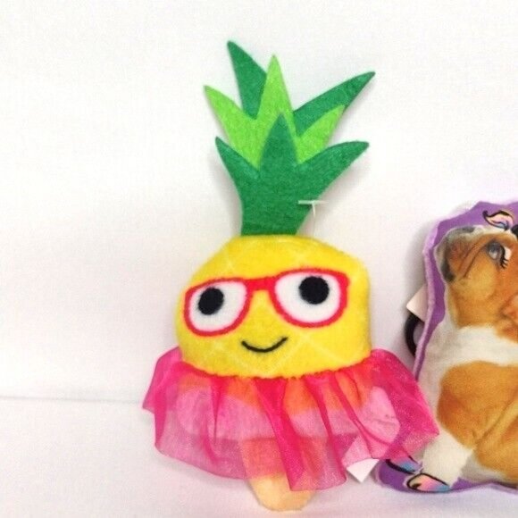 NWT Lot of 4 Kid's Plush Backpack Clips and Keychain Clips 4 Pieces - Picture 5 of 10